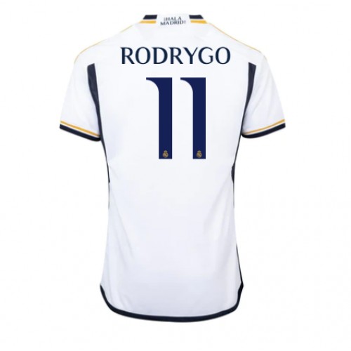 Maillot de foot Real Madrid Rodrygo Goes #11 Domicile 2023-24 Manches Courte
